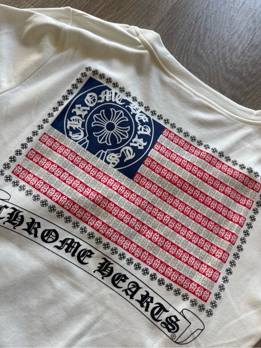 Chrome hearts womens v neck t shirt - Picture 3 of 6